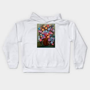 beautiful bouquet of flowers Kids Hoodie